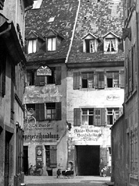 Konviktstrasse um 1950